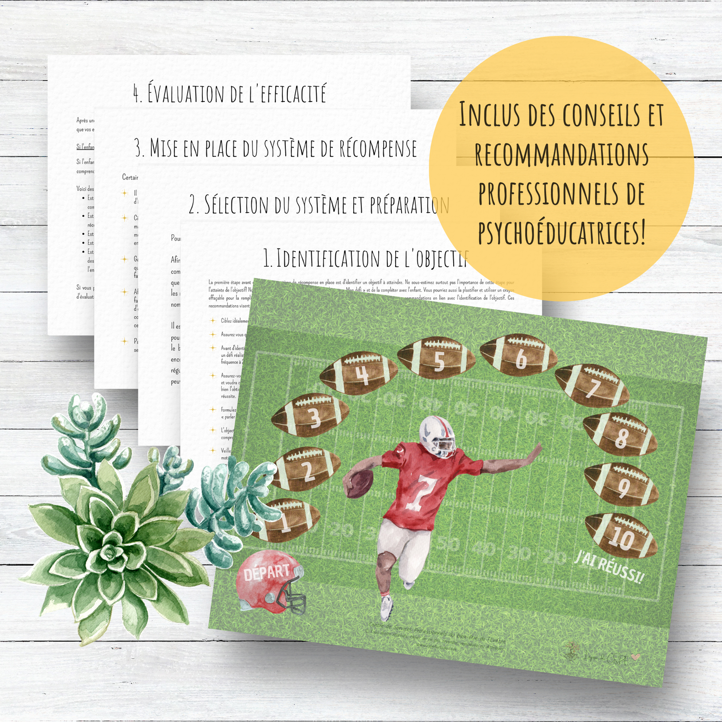 American Football - Reinforcement System
