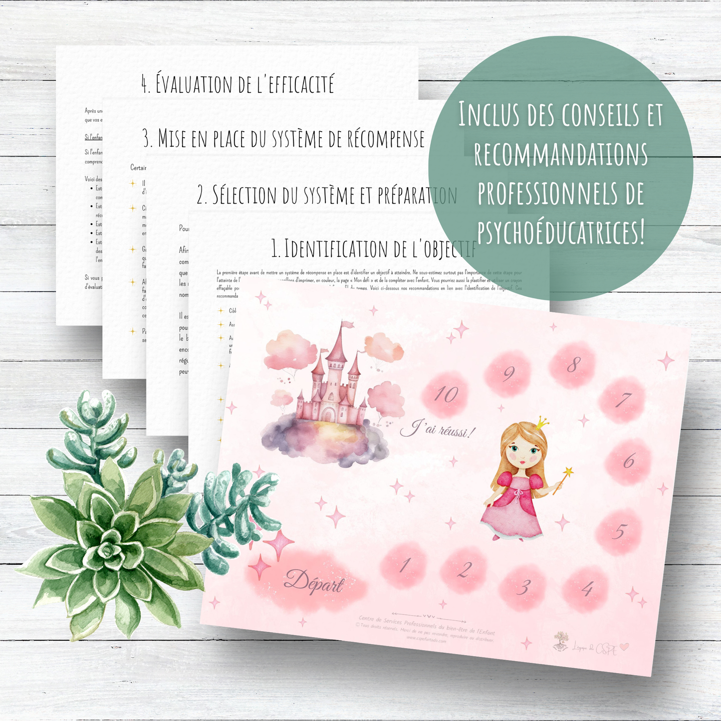 Princesse Kayla - Système de Récompense
