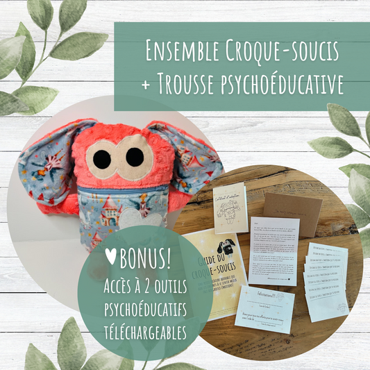 Fée - Duo Croque-soucis + Accès à 2 outils psychoéducatifs téléchargeables