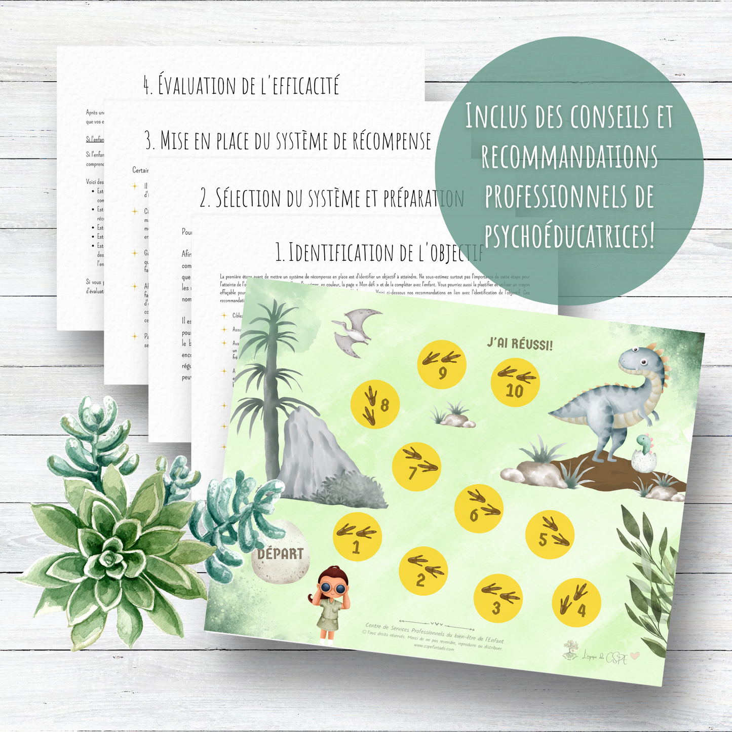 Dinosaure - Système de Récompense