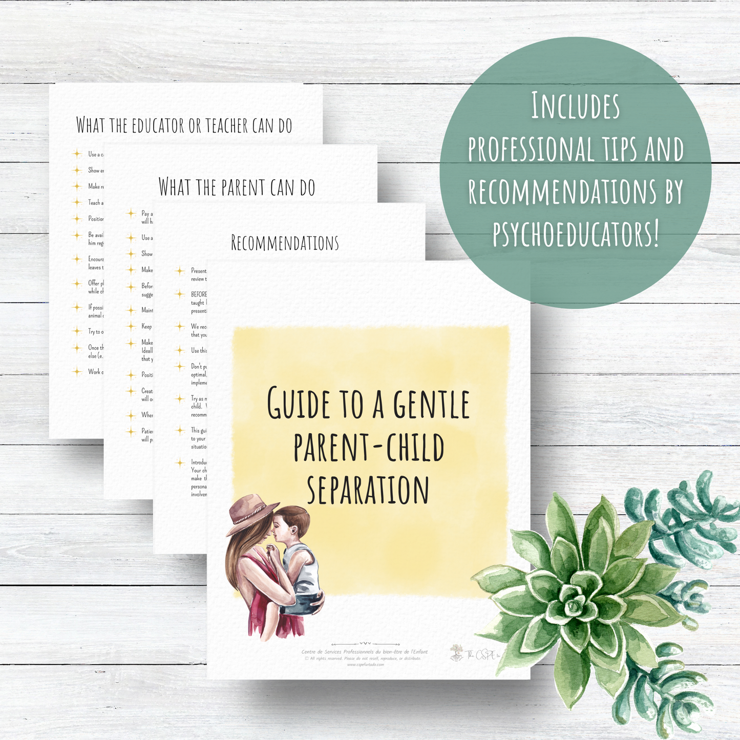Guide vers une Séparation Parent-Enfant en Douceur