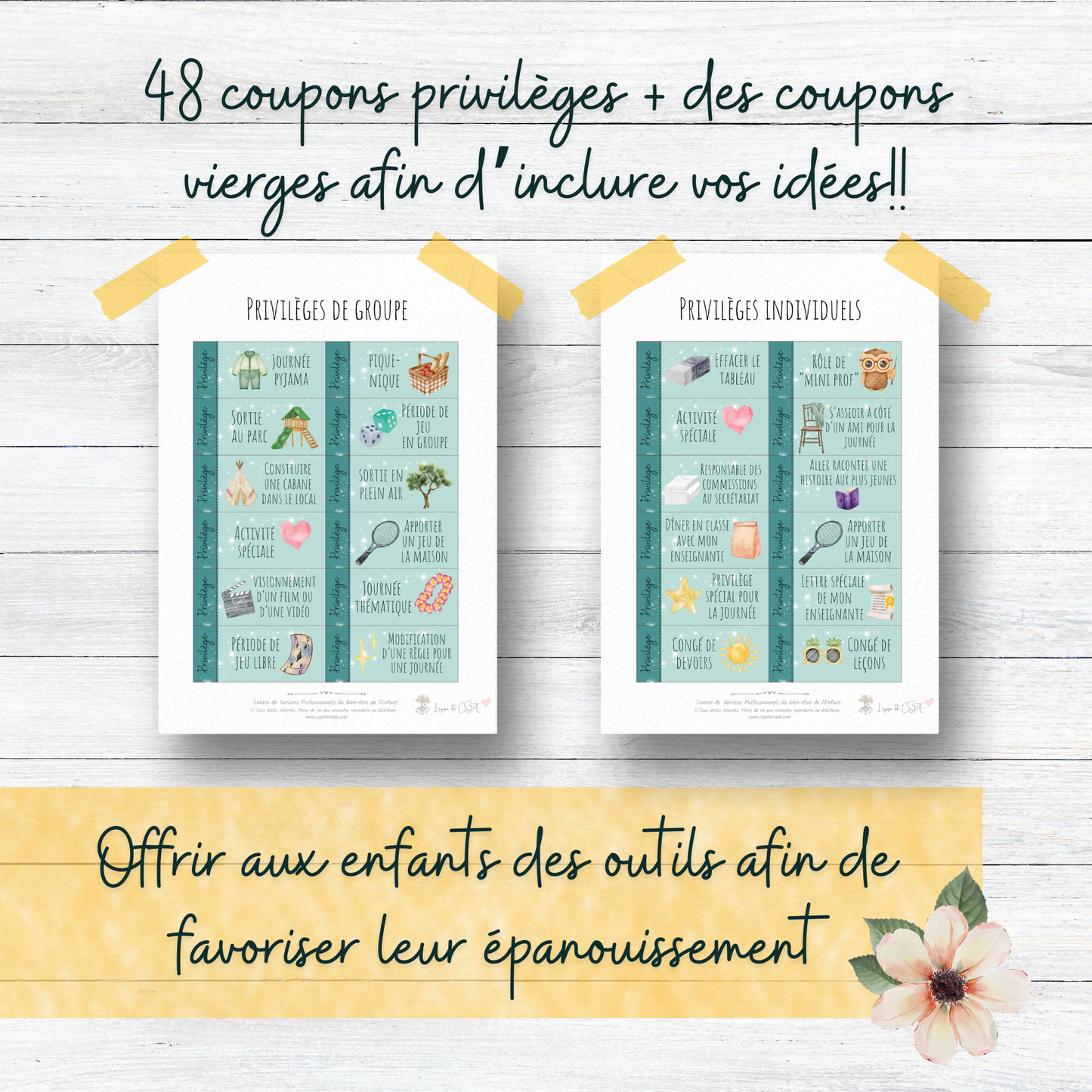 Coupons Privilèges