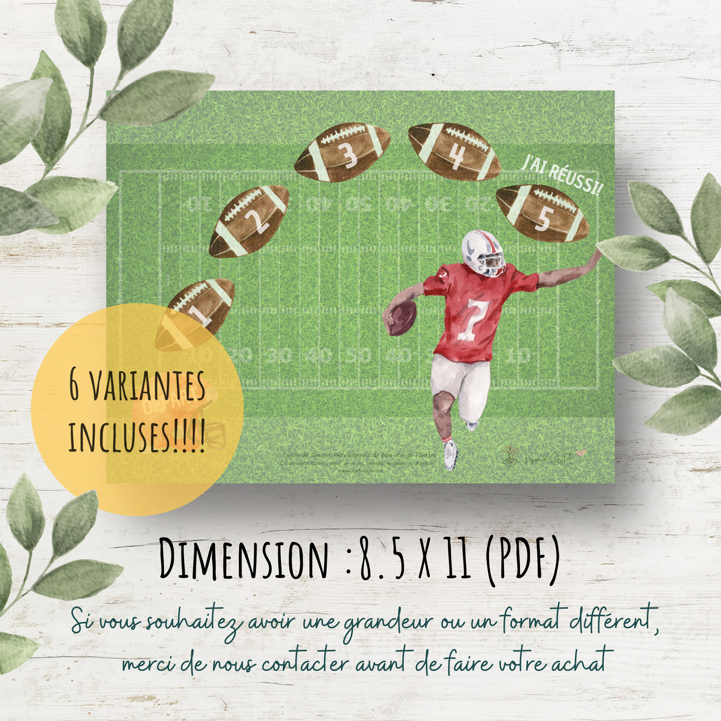 American Football - Reinforcement System