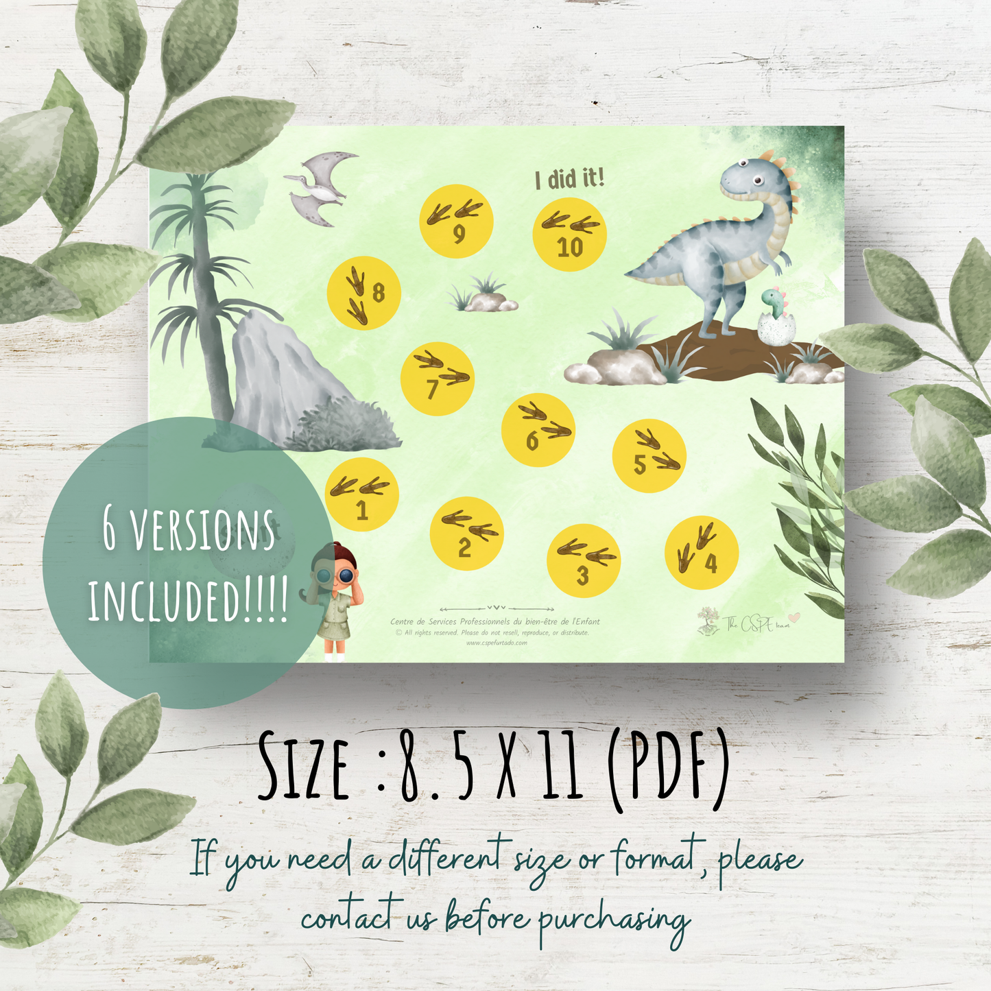 Dinosaure - Système de Récompense