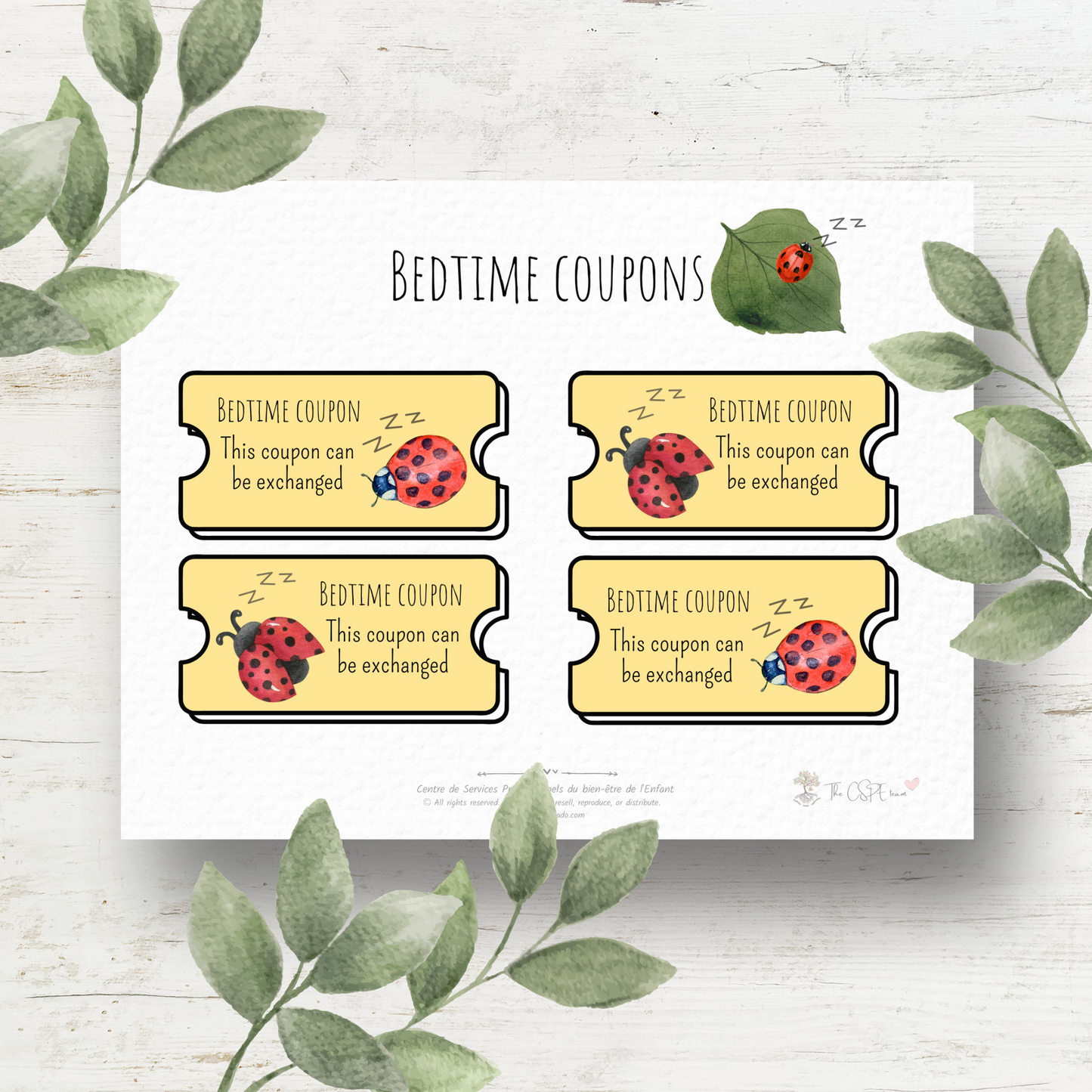Insectes - Coupons du Dodo