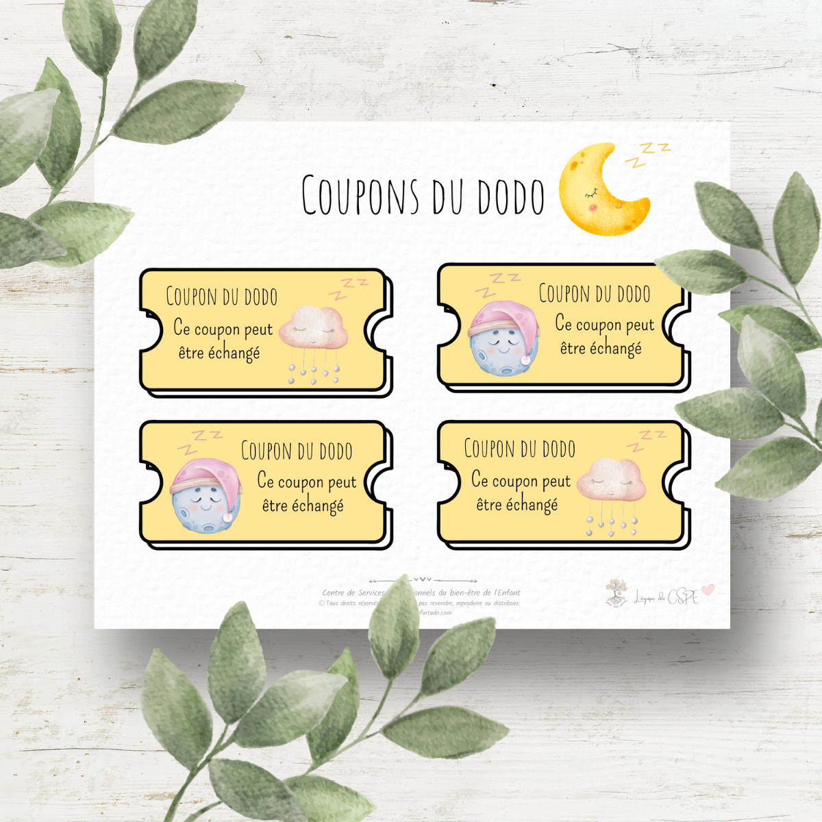 Nuit magique de sommeil - Coupons du dodo