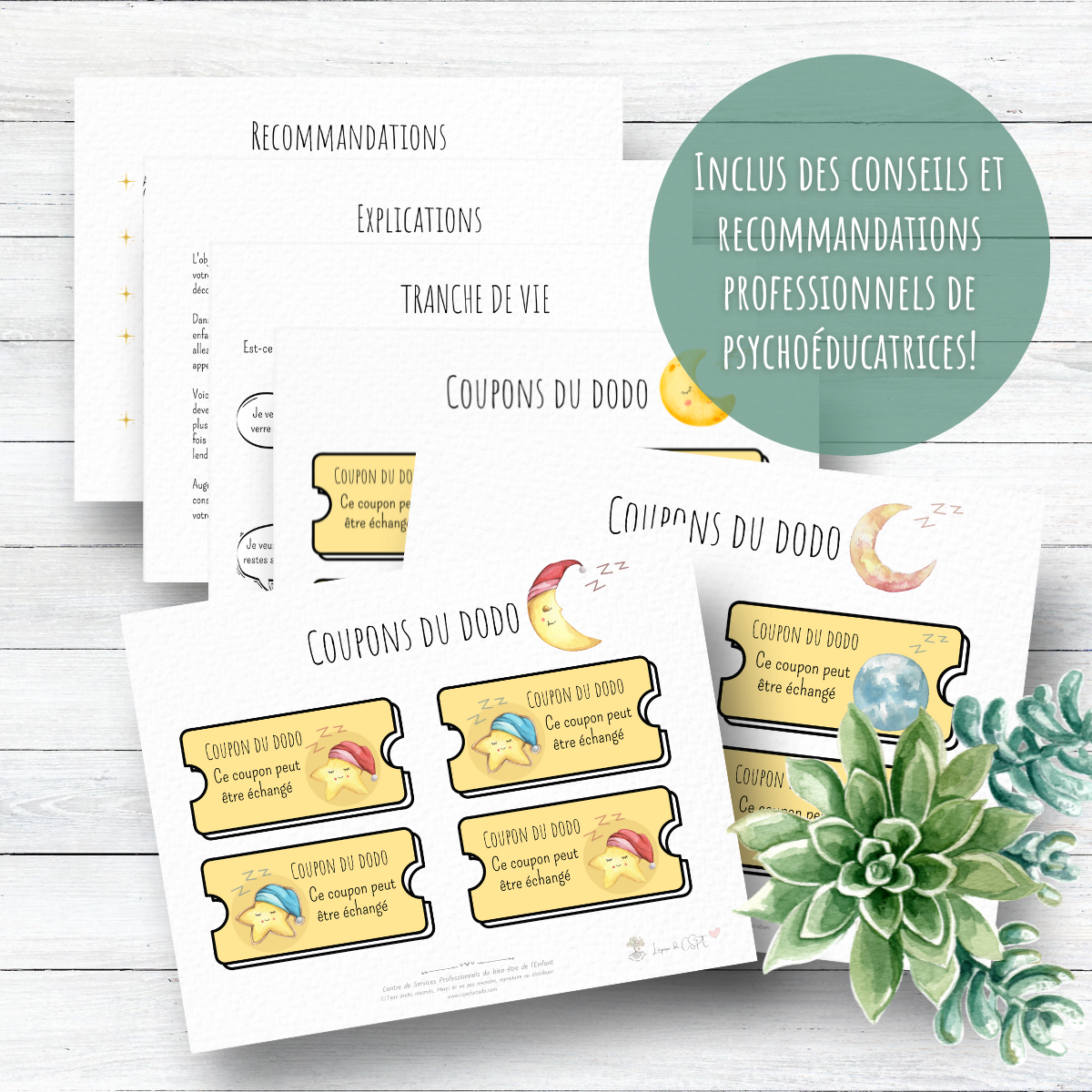 Nuit magique de sommeil - Coupons du dodo