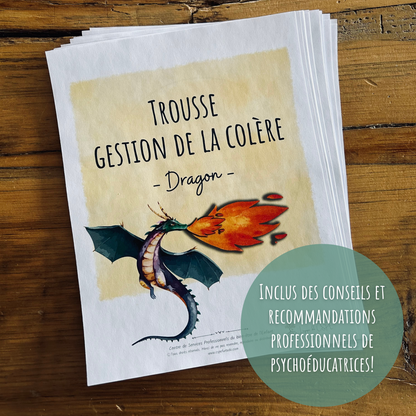 Trousse Gestion de la Colère - Dragon