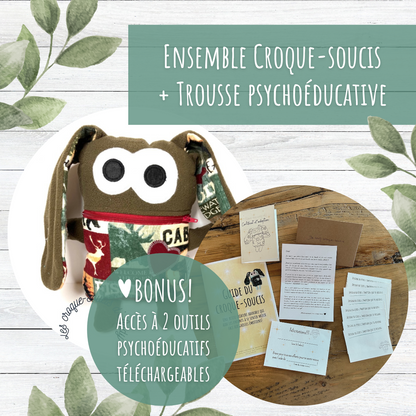 Hunting time - Croque-soucis duo + Access to 2 downloadable psychoeducational tools ✨