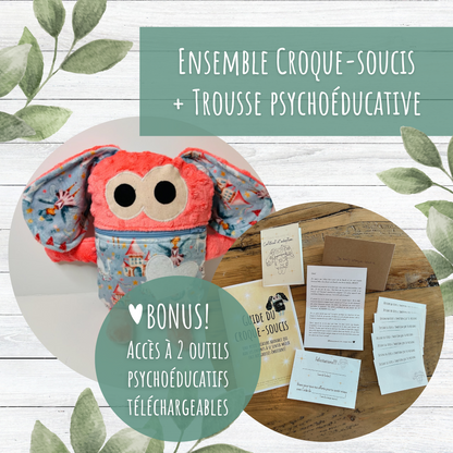Fée - Duo Croque-soucis + Accès à 2 outils psychoéducatifs téléchargeables