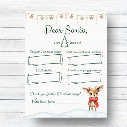 Reindeer - Letter for Santa