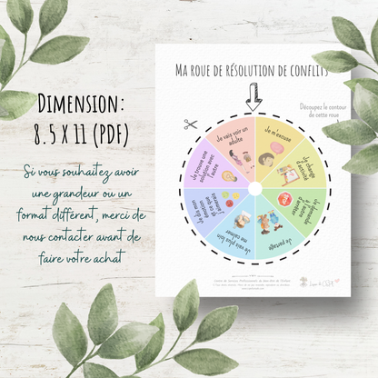 My Conflict Resolution Wheel