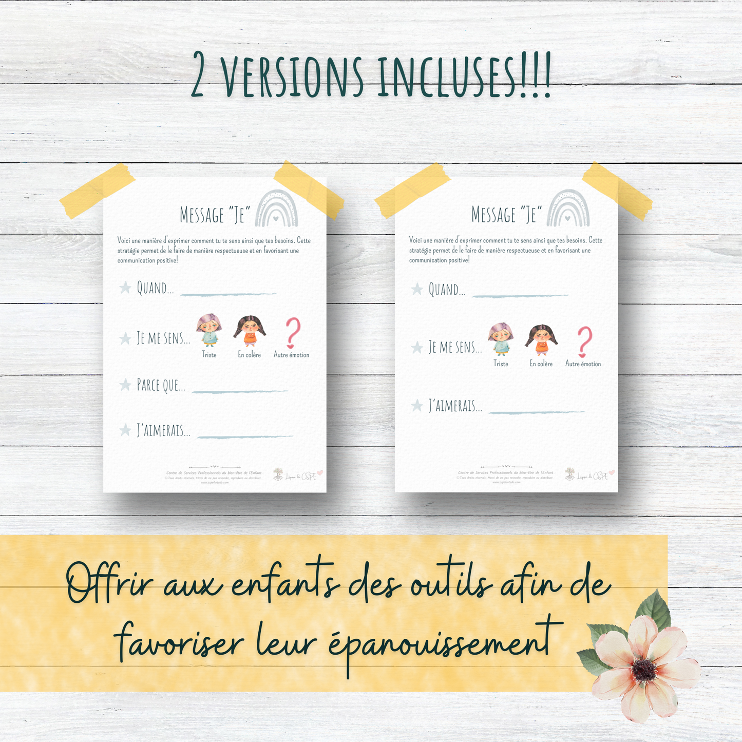 Le message « Je »