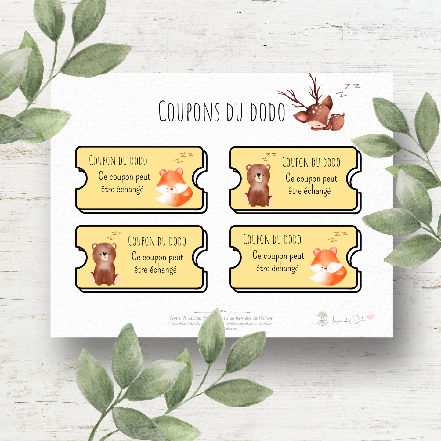 Animaux - Coupons du Dodo