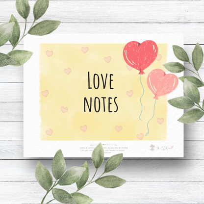 PHYSICAL VERSION - Love Notes 💖 (Includes free access to the digital version)