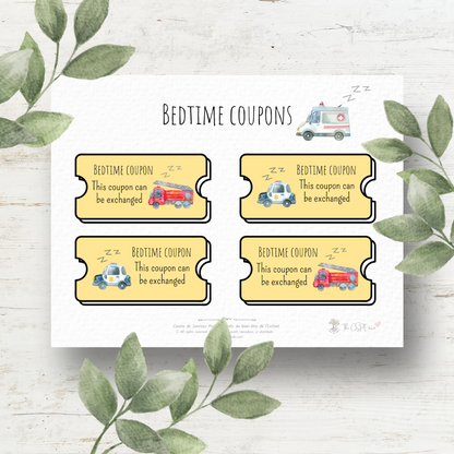 Vehicles - Bedtime coupons