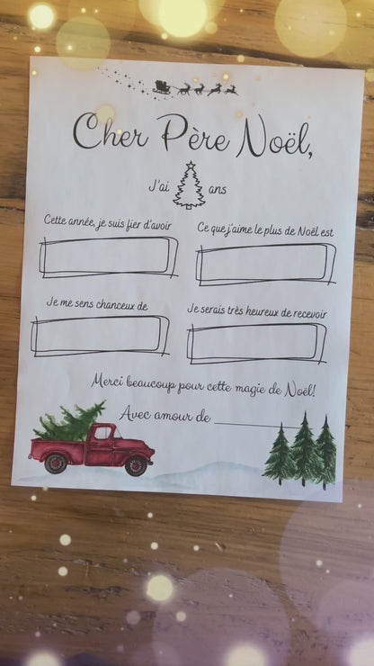 Truck - Letter to Santa