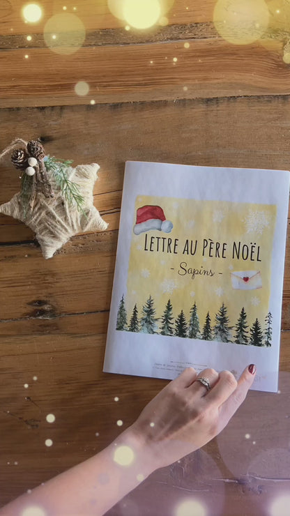 Christmas trees - Letter to Santa