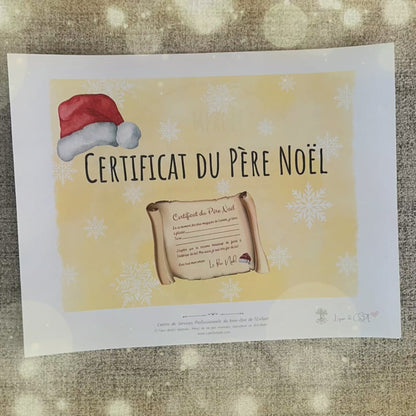 Certificate from Santa Claus