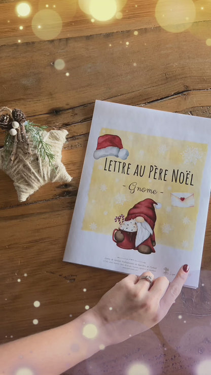 Gnome - Lettre au Père Noël